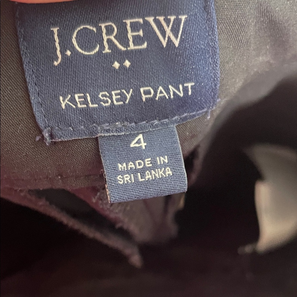 J. Crew Black Bootcut Dress Pants - Picture 2 of 4